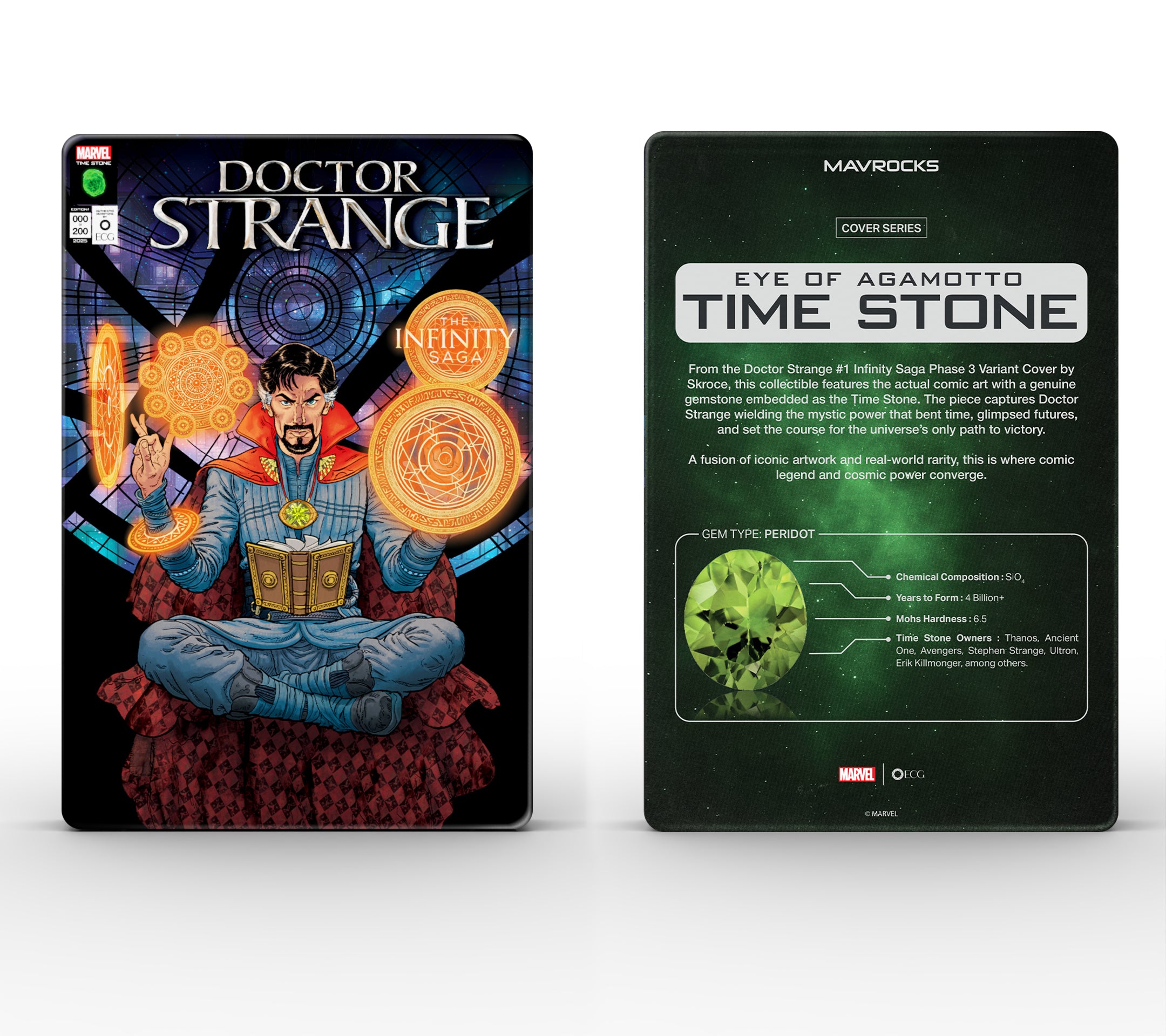 Dr. Strange Time Stone (Eye of Agamotto)