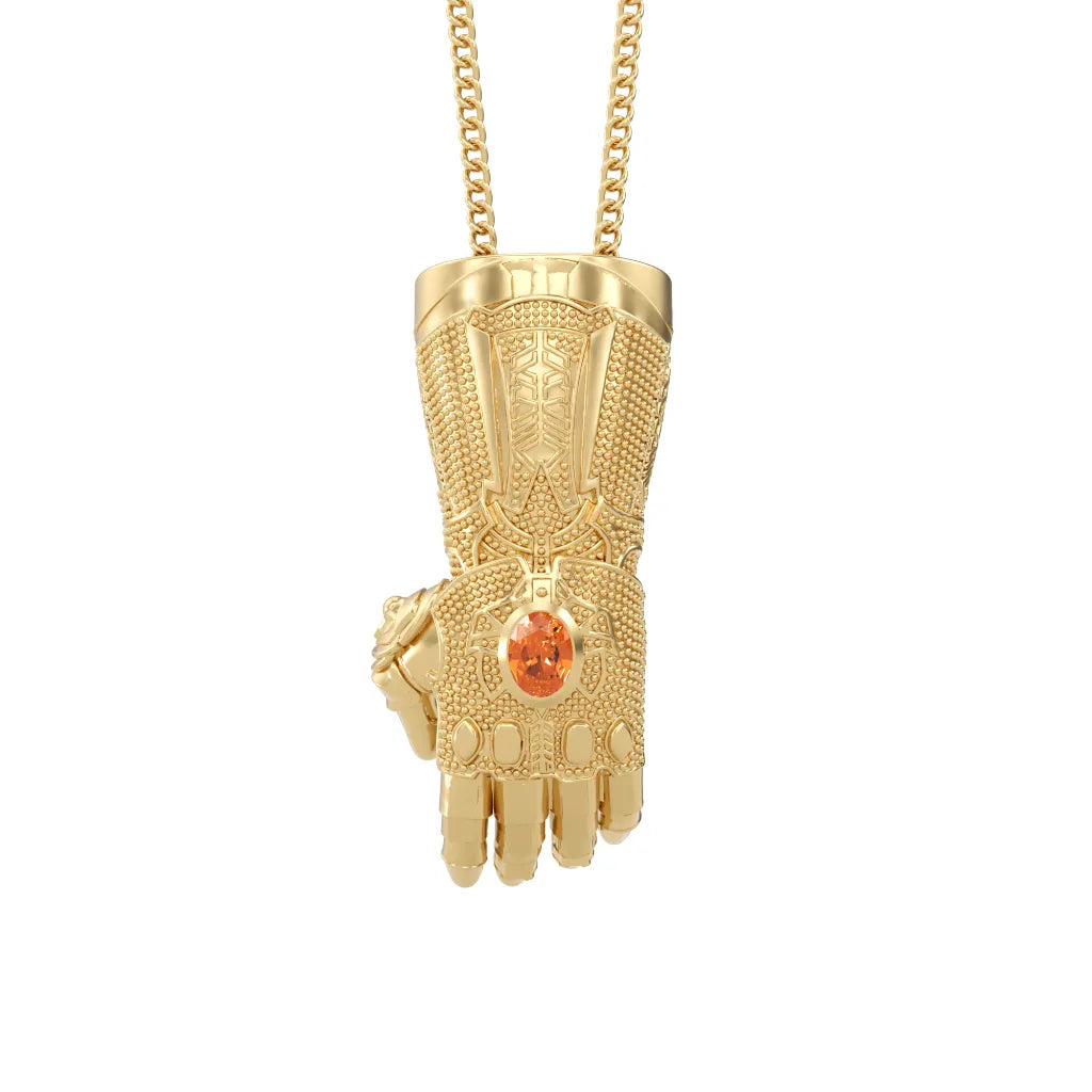 The Inevitable Pendant: 14k Gold