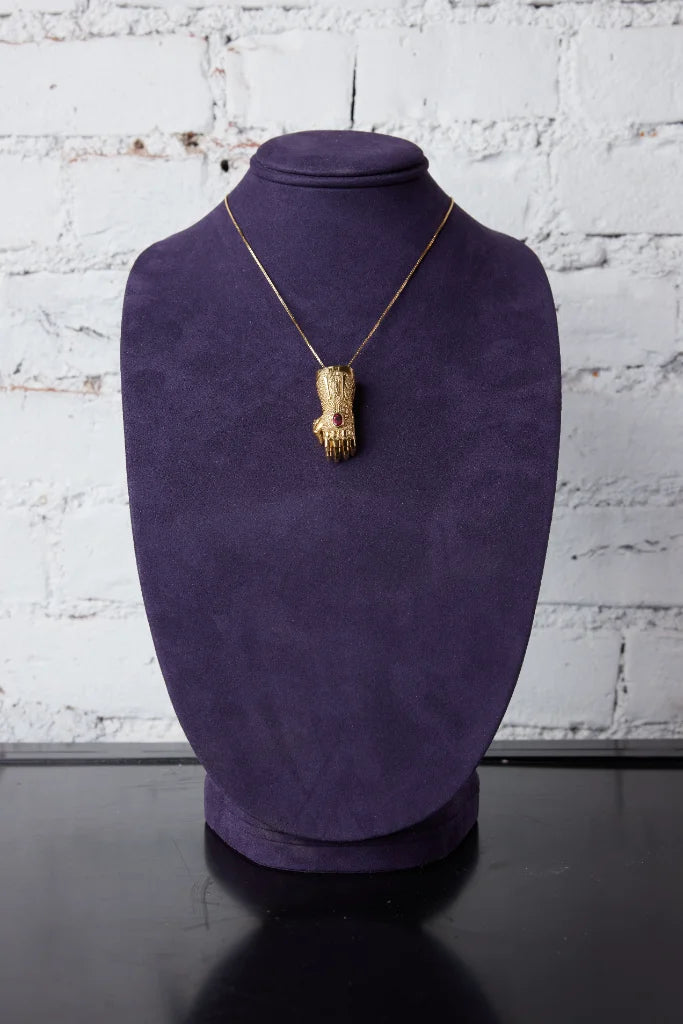 The Inevitable Pendant: 14k Gold