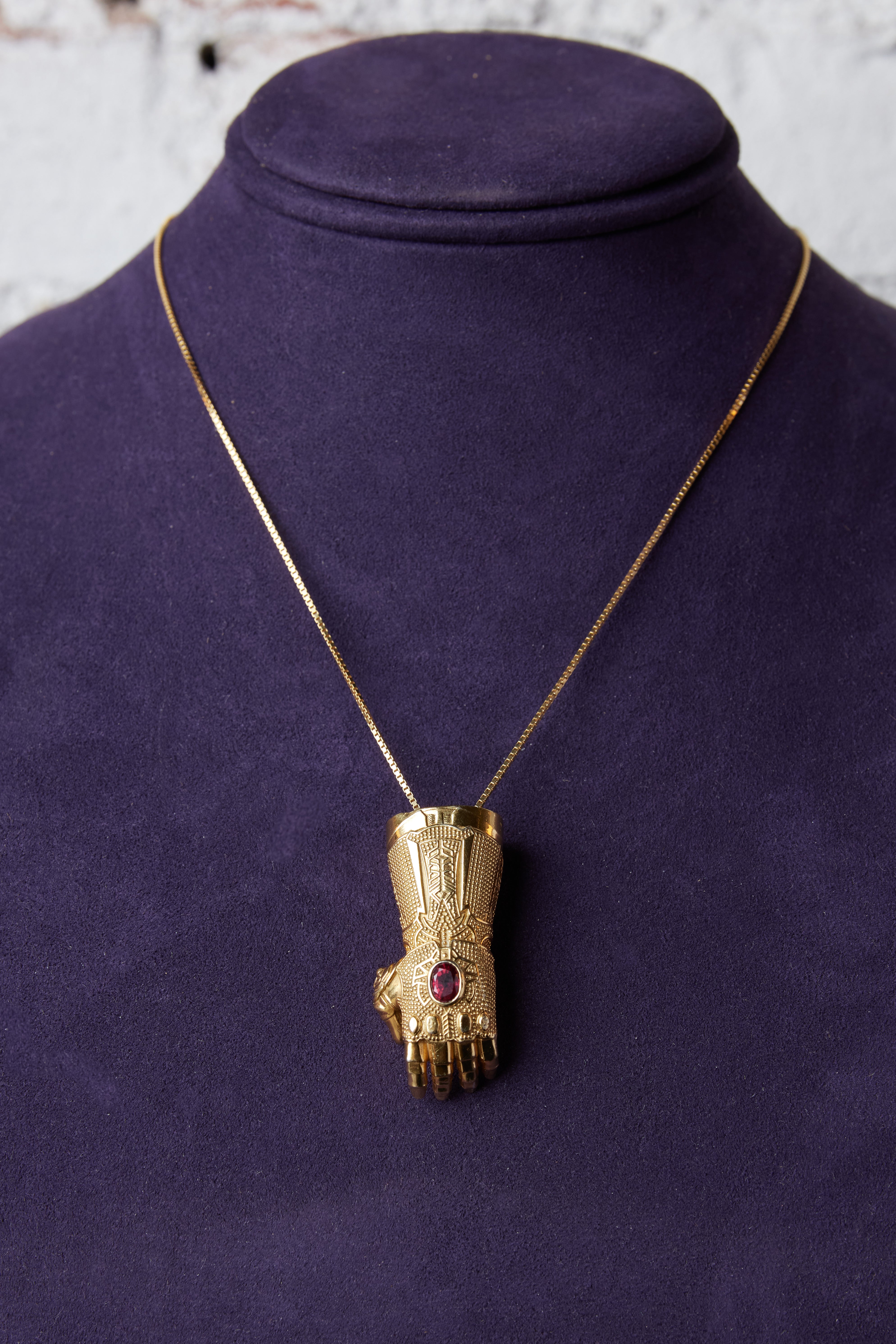 The Inevitable Pendant: 14k Gold