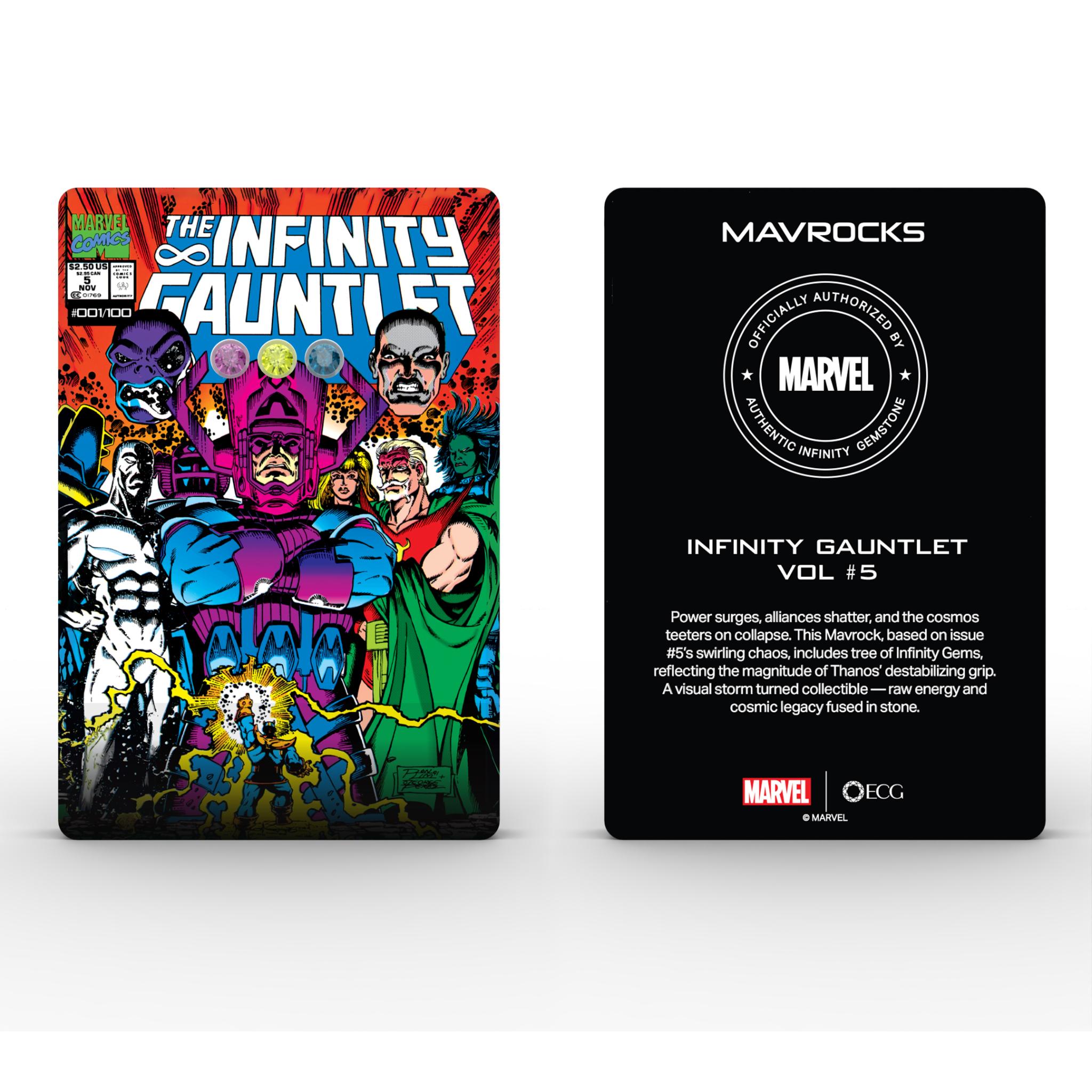 Infinity Gauntlet Vol 1-6 Set with Free Display Case