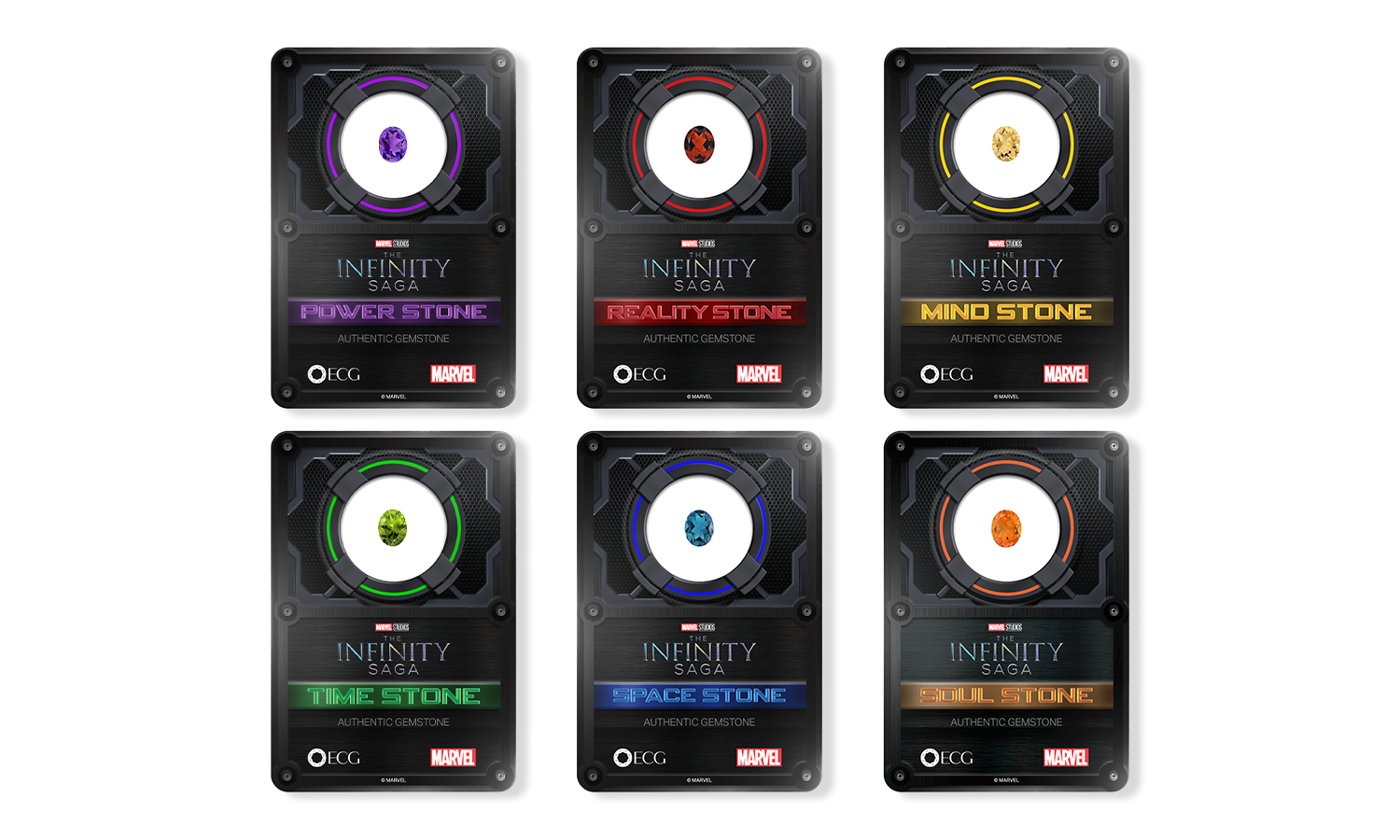Infinity Gem Set Display Case