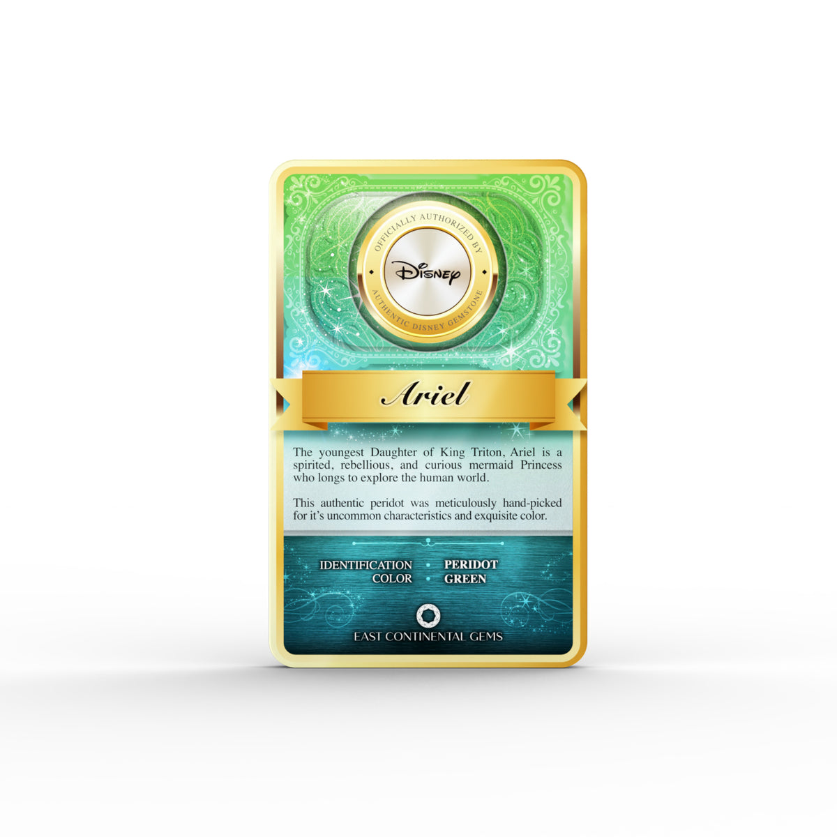 Disney Princess Mini Gem Seal - Ariel
