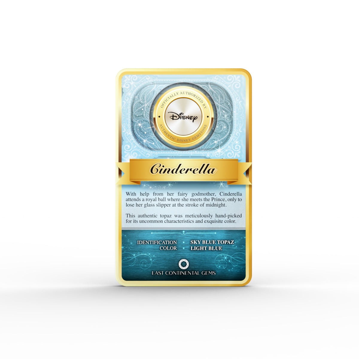 Disney Princess Mini Gem Seal - Cinderella