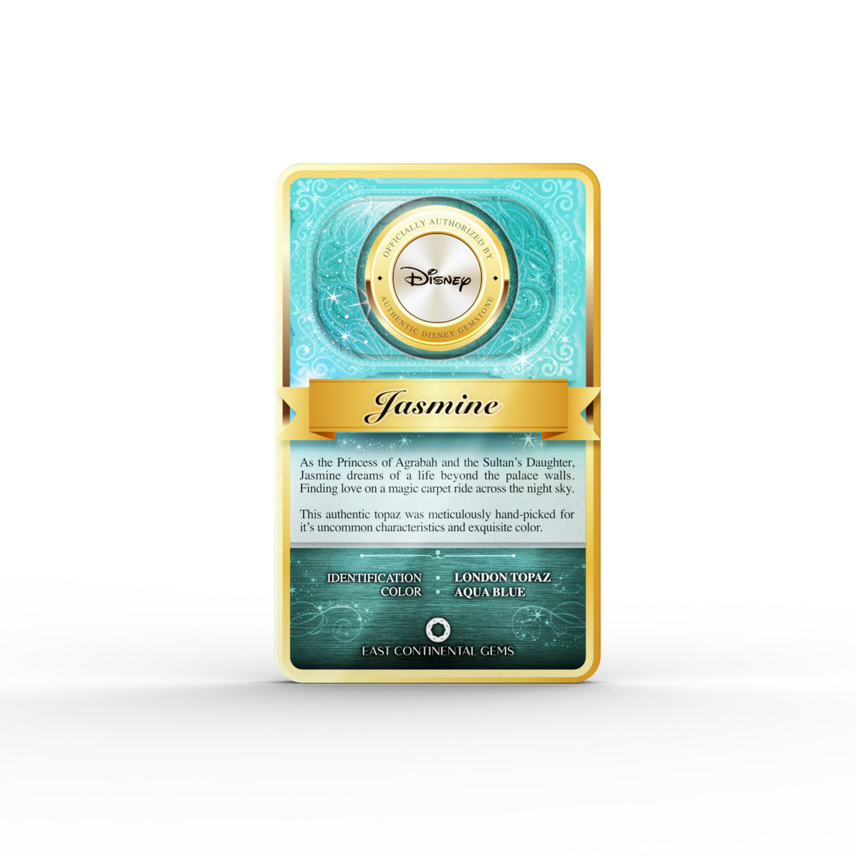 Disney Princess Mini Gem Seal - Jasmine