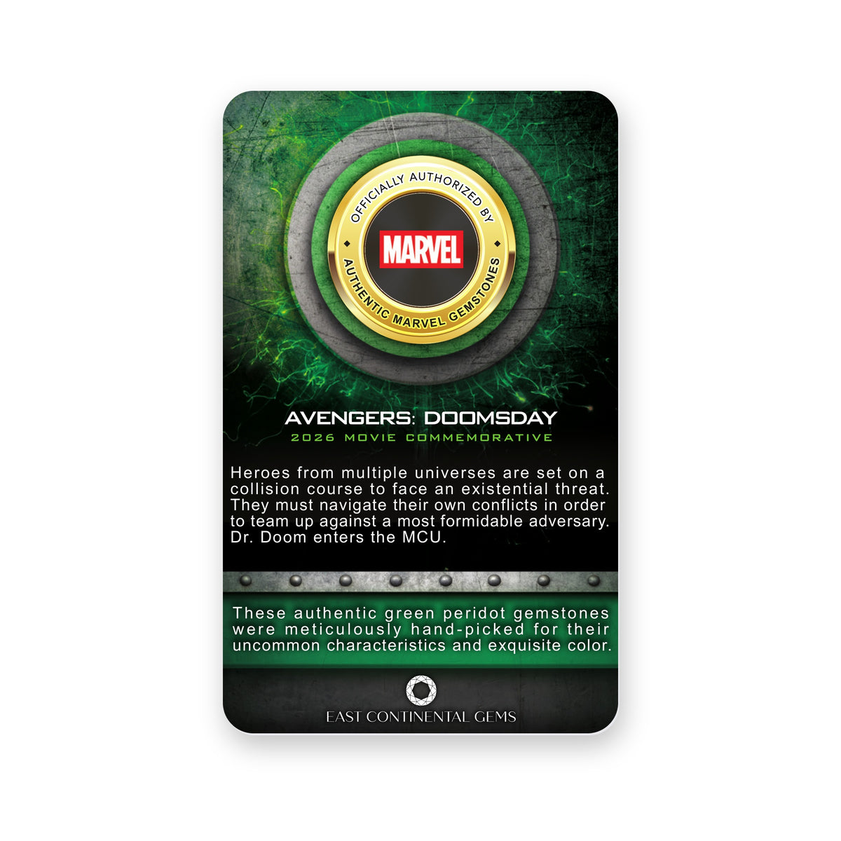 PRE ORDER - Avengers: Doomsday Gem Seal Collectible