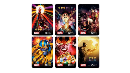 Wearers of the Gauntlet Series SET with Display Case | Authentic Marvel® Infinity Stones