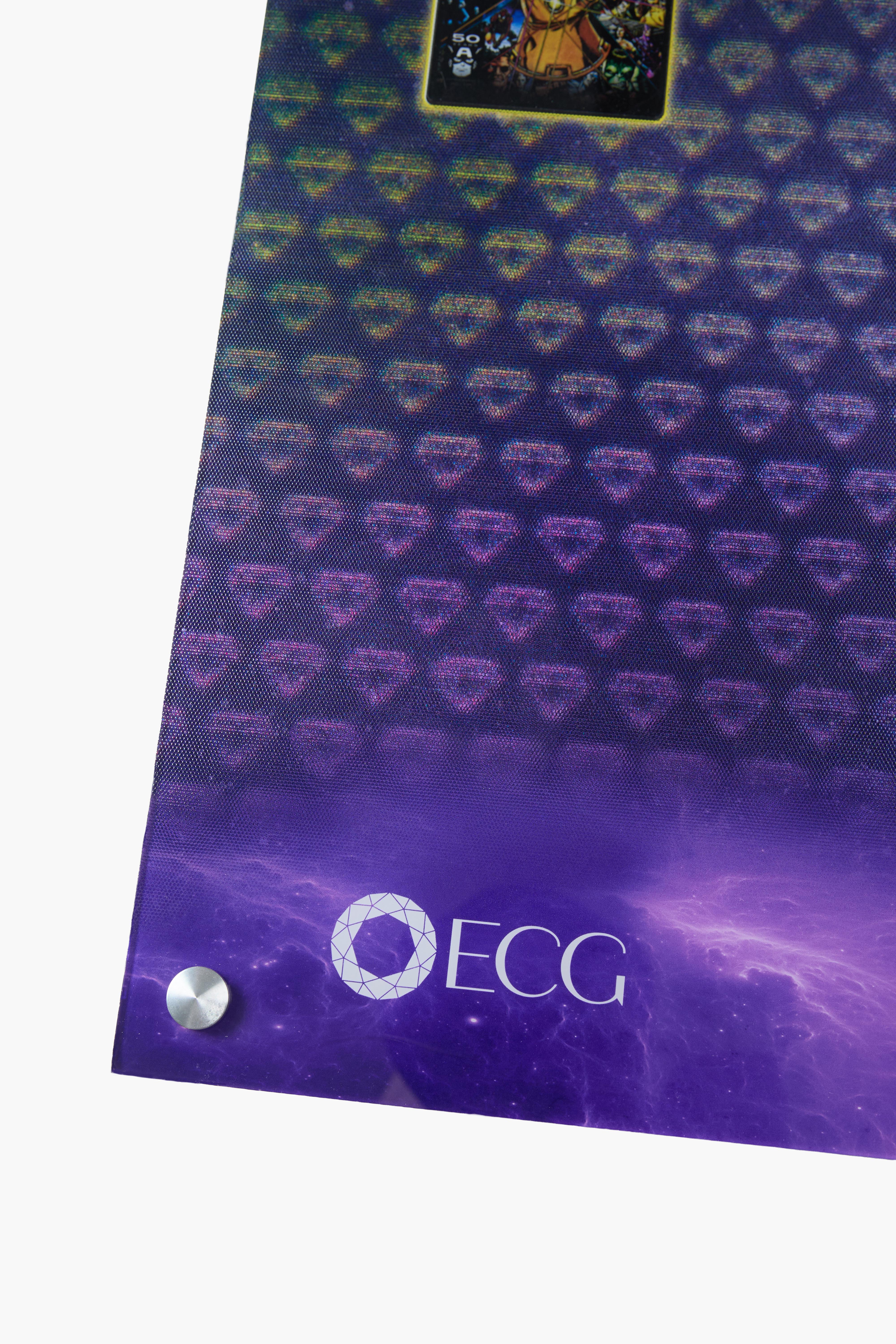 Infinity Gauntlet Comics Gem Set with Display Board