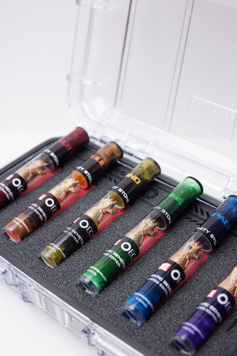 Micro Infinity Gem Set with Display Case | Marvel Infinity Gauntlet ...