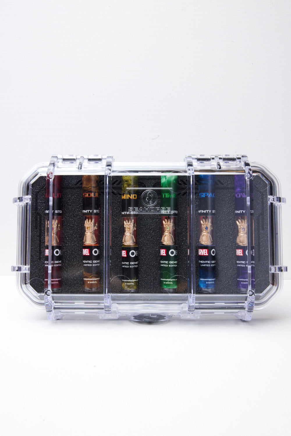 Micro Infinity Gem Set with Display Case | Marvel Infinity Gauntlet ...