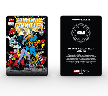 Infinity Gauntlet Vol 1-6 Set with Free Display Case