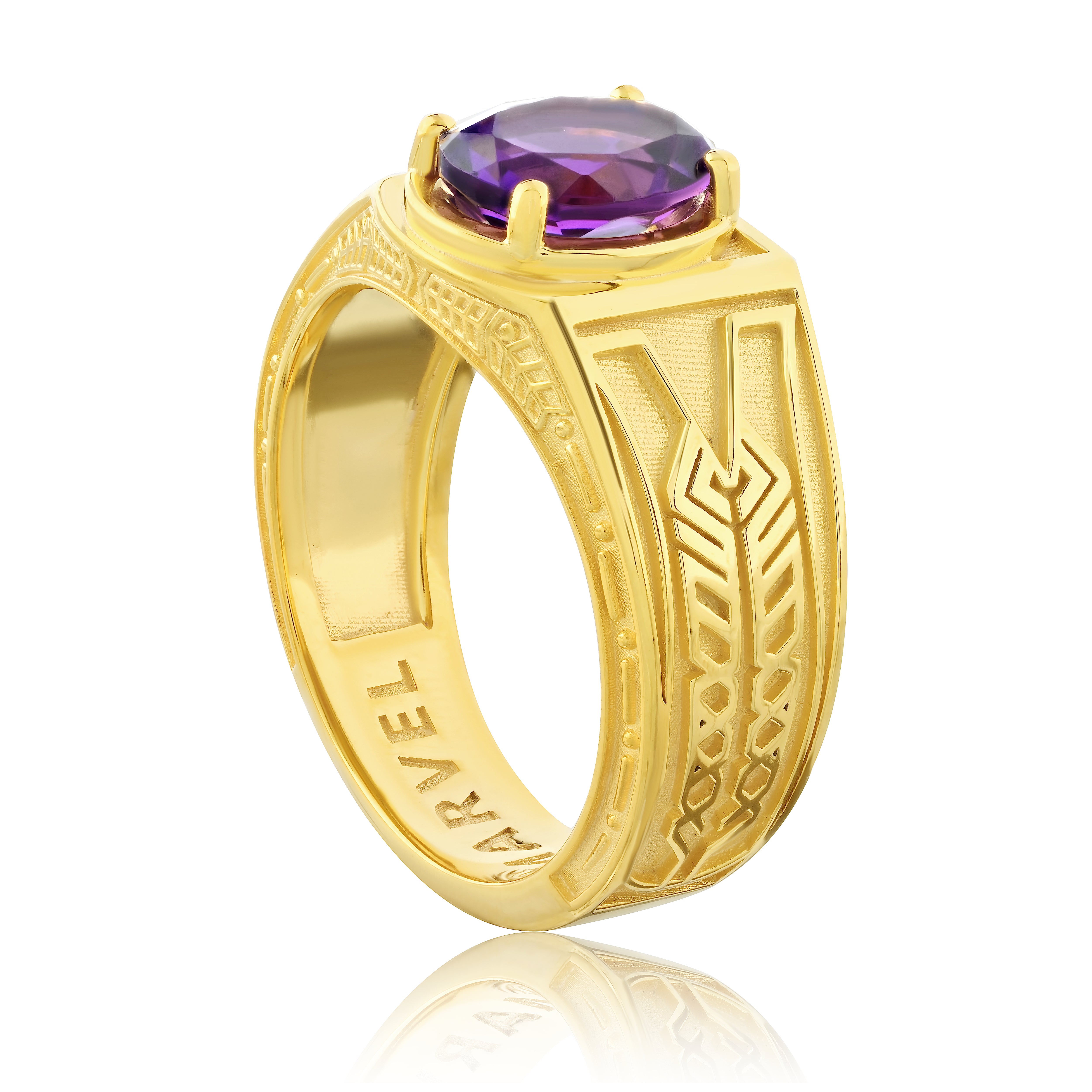 The 14k Gold Inevitable Signet Ring