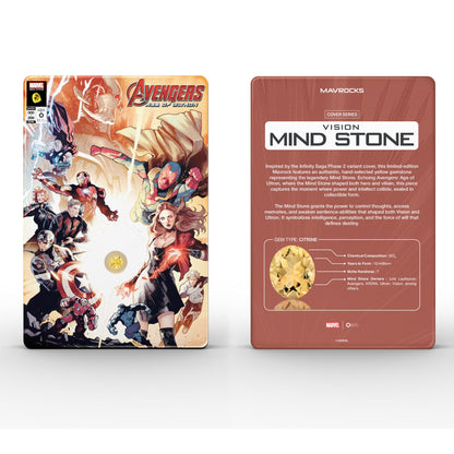 Vision Mind Stone | Authentic Marvel Infinity Stone