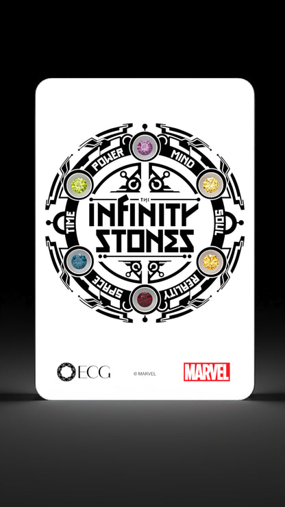 White Nebula Series Infinity Gem Card