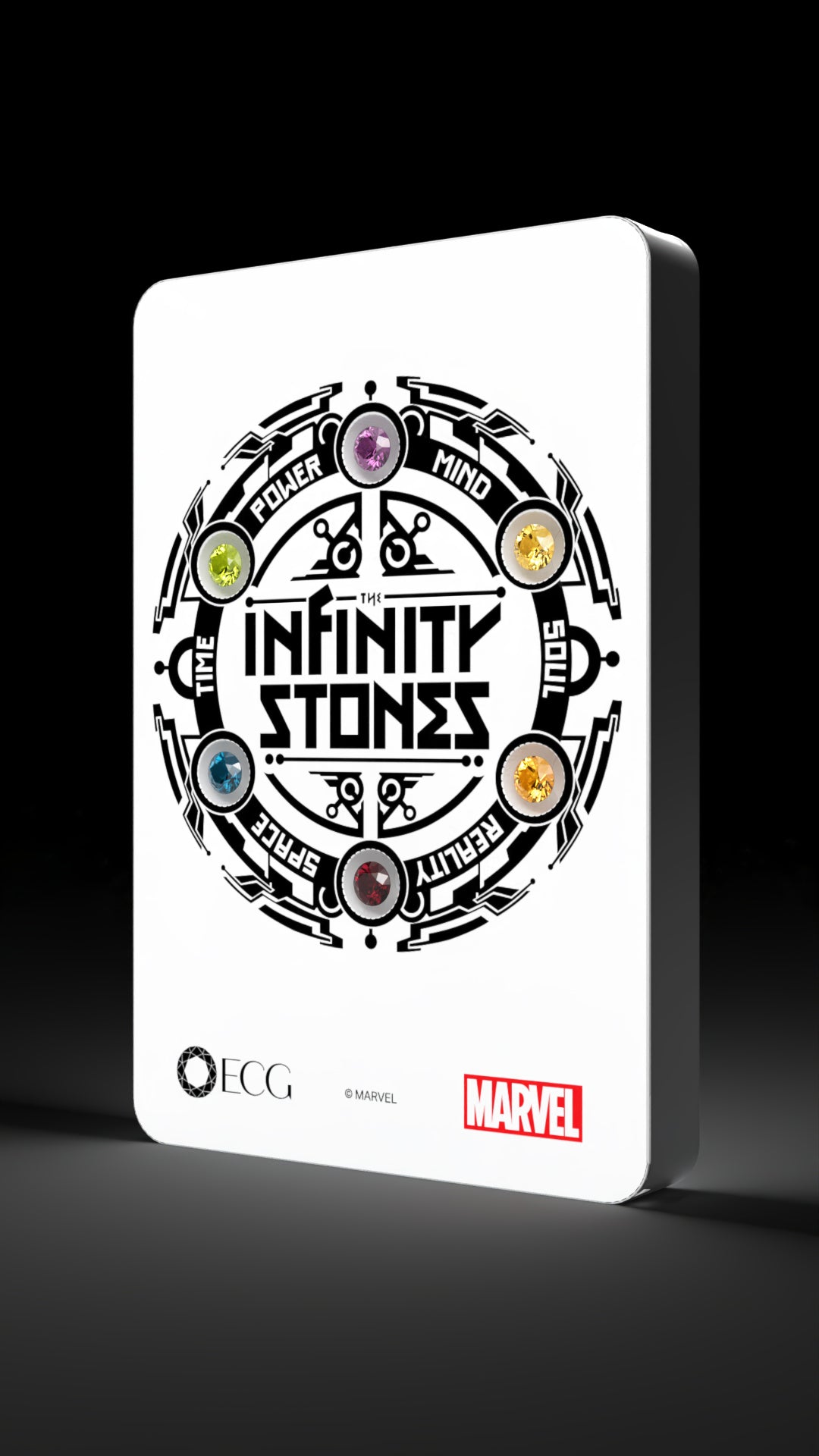 White Nebula Series Infinity Gem Card