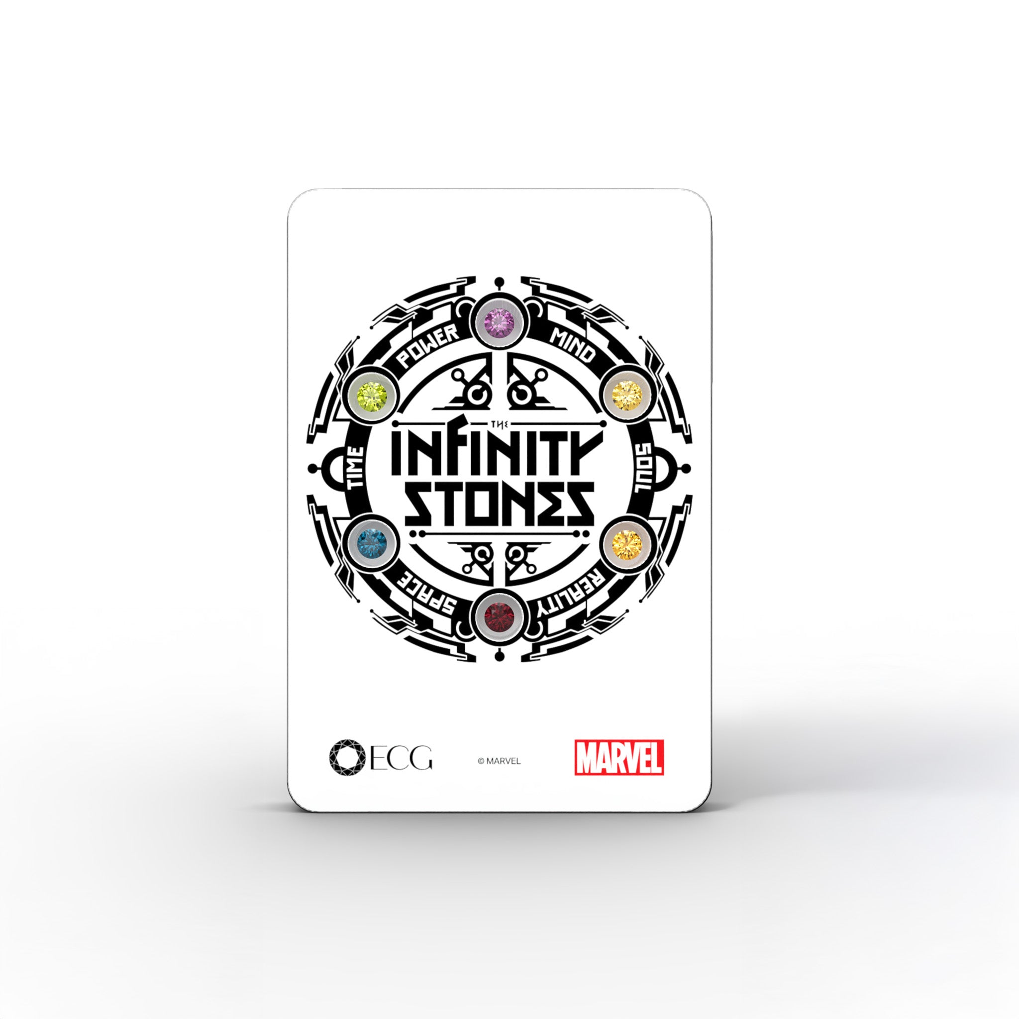 White Nebula Series Infinity Gem Card