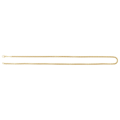ECG Signature Box Chain: 14k Yellow Gold 1.8 mm