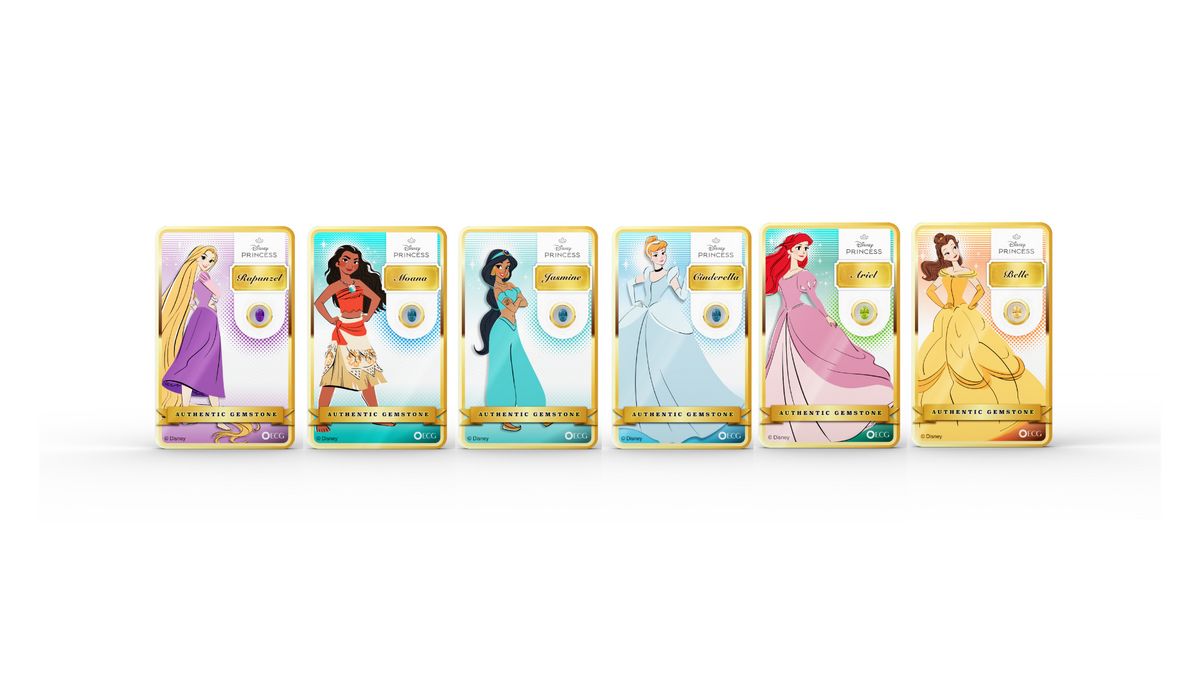 Disney Princess Mini Gem Seal SET