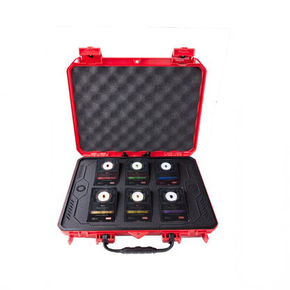 Infinity Gem Set with Red Display Case