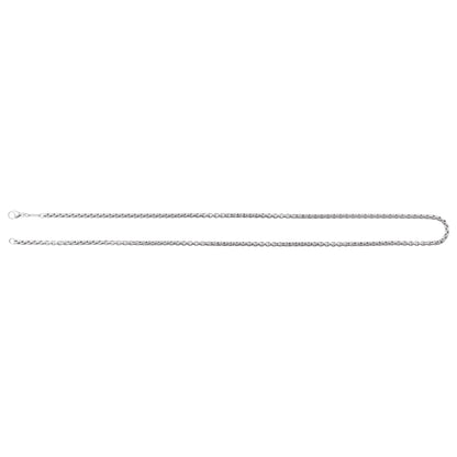 ECG Signature Box Chain: Sterling Silver 2.6 mm